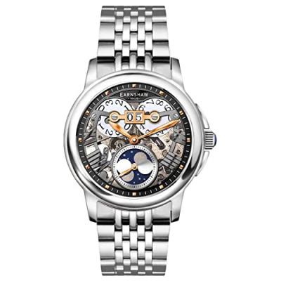 Montre Homme EARNSHAW BARALLIER ES-8245-33 - Bracelet Acier Argent