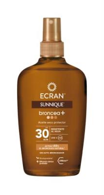 Ecran - Ecran Sunnique Broncea+ Aceite Vapo Spf30 Cr&eacute;me solaire 200 ml