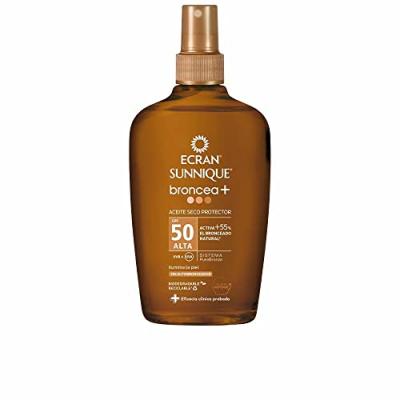 Ecran - Ecran Sunnique Broncea+ Aceite Vapo Spf50 Cr&eacute;me solaire 200 ml