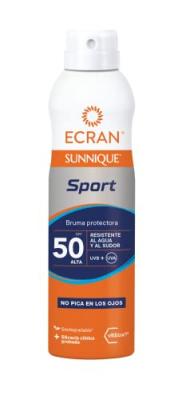 Ecran Sunnique Sport Brume Protectrice A&eacute;rosol SPF 50 250 ml