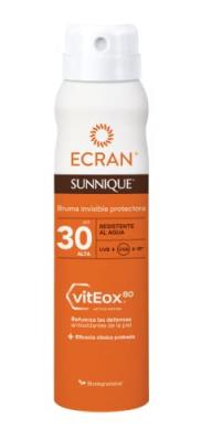Ecran Sunnique Brume Protectrice Invisible SPF 30 75 ml