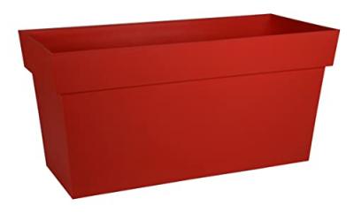 Muret toscane rouge rubis 74l s-roulettes ref 13633r ru