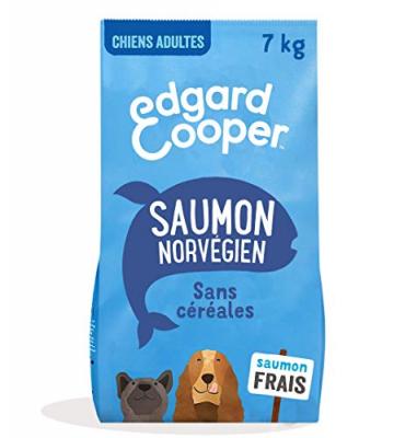 Edgard & Cooper Adult saumon sans c&eacute;r&eacute;ales pour chien - 7 kg