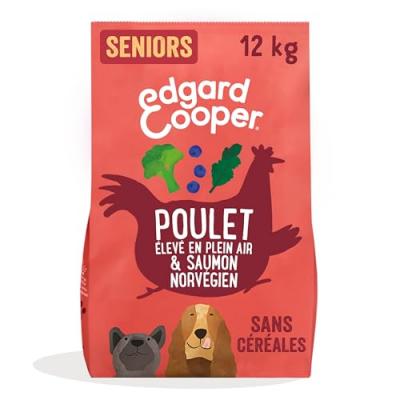 Croquette Naturelle Chien Senior 12kg Poulet-Saumon