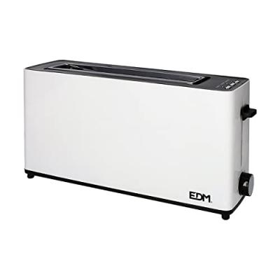 Edm 900w Long Slot Toasting Blanc One Size / EU Plug