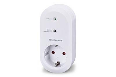 Ednet ednet prise &eacute;lectrique t&eacute;l&eacute;command&eacute;e. Power smart plug noir