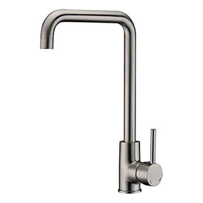Robinet &eacute;vier Mitigeur de cuisine chrome Bec long mobile Design