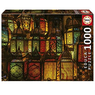 Collage de lanternes - puzzle de 1000 pieces EDU8412668196681