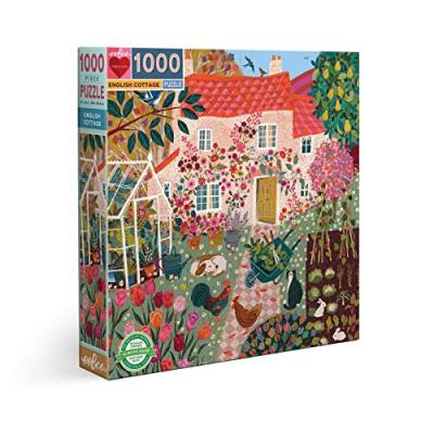 Puzzle Eeboo English Cottage 1000 pi&egrave;ces