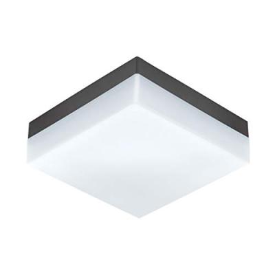 Eglo sonella - plafonnier led ext&eacute;rieur affleurant anthracite ip44
