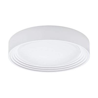 Eglo Ontanea 1 Plafonnier en Plastique Blanc 11 W