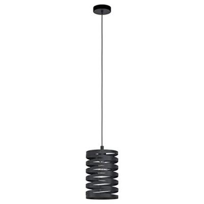 Cremella Plafonnier Slim Suspension Noir