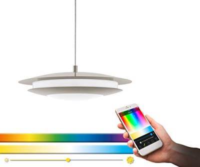 Eglo Connect Moneva-C Suspension Led Nickel &Oslash; 40,5