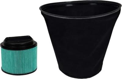 Double Filtre &Agrave; Poussi&egrave;re Pour Te-Vc 2230 Sa Et Te-Vc 2340 Sa