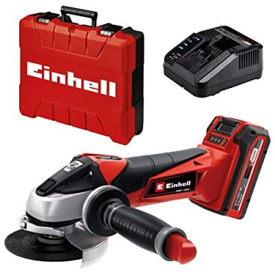 EINHELL Meuleuse d'angle sans fil TE-AG 18/115 Li Kit (1x3,0Ah)