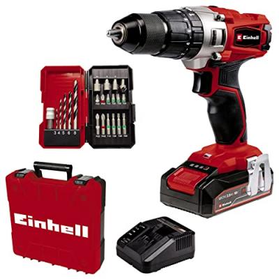 Einhell Te-cd 18/2 Li Cordless Screwdriver Drill Argent&eacute;