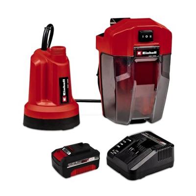 Einhell Power X-Change GE-SP 18 LL Li (1x4,0Ah) Pompe submersible pour eau claire 4500 l/h 8 m