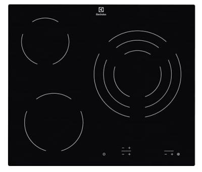 Electrolux Ehf6232iok 60 Cm Ceramic Hob Noir