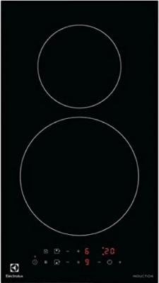 Lit30230c 3200w domino encastr&eacute; verre c&eacute;ramique noir 