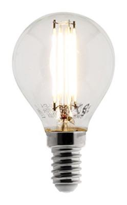 Ampoule D&eacute;co filament LED Sph&eacute;rique 4W E14 470lm 2700K (blanc chaud)
