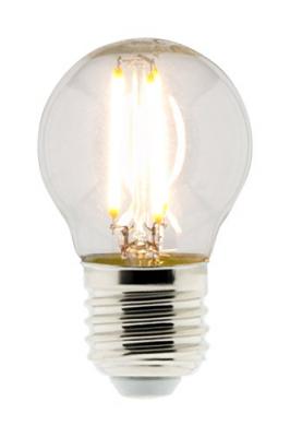 Ampoule D&eacute;co filament LED Sph&eacute;rique 4W E27 470lm 2700K (blanc chaud)