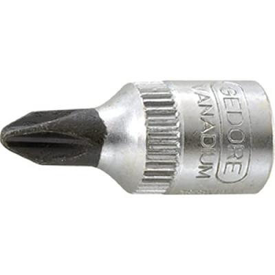 Embout tournevis 1/4' cruciforme 4 mm (g) - Gedore