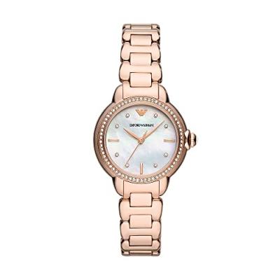 Montre Femme Emporio Armani - AR11523 en Acier Inoxydable Ip-ros&eacute;