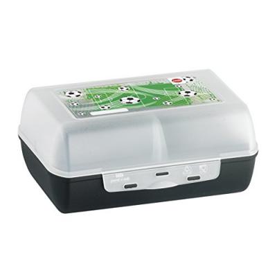Emsa Bo&icirc;te &agrave; tartine VARIABOLO Clipbox, motif: foot - Lot de 3