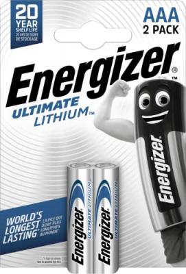 Energizer 2 piles lithium LR03 (AAA)