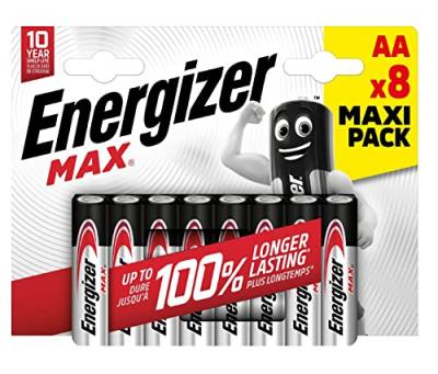 Pile LR6 (AA) alcaline(s) Energizer E303324700 Max 1.5 V 8 pc(s)