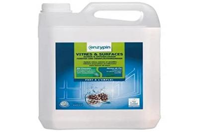 ENZYPIN - D&eacute;tergent Surfaces Vitr&eacute;es - bidon de 5 L