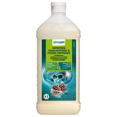 ENZYPIN - Entretien canalisations et fosses septiques - flacon de 1 L