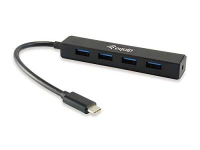 Equip 128954 Usb-c 3.0 Hub 4 Ports Noir