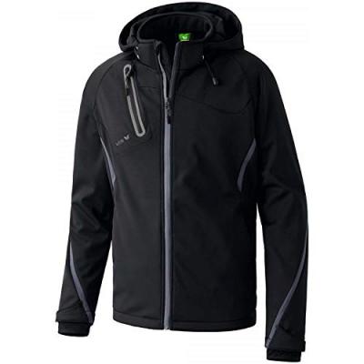 Erima Basic Fonction Veste Softshell Homme, Noir/Anthracite, XL