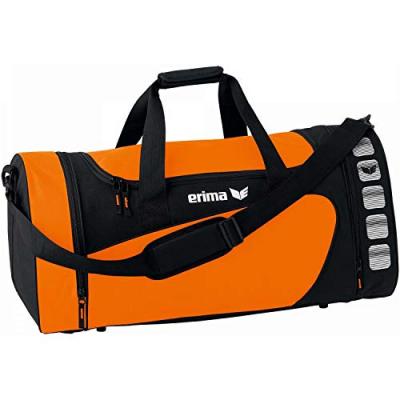 Erima sac de sport Club 5 Line orange / noir 28 litres