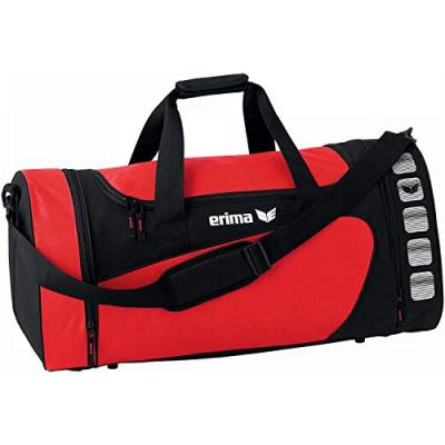 Erima sac de sport Club 5 Line rouge / noir 28 litres