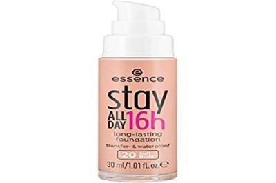 Essence Stay All Day 16H Fond de Teint Longue Tenue 30 ml 20 nu doux