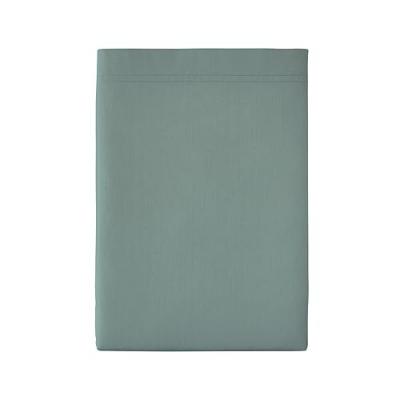 Drap plat en percale de coton, Premi&egrave;re, Agave, Essix