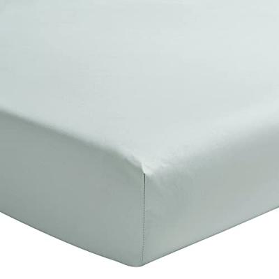 Essix Royal Line Drap Housse, Coton, Gris Archipel, 180 x 200 cm