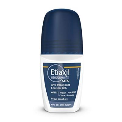 ETIAXIL d&eacute;odorant men anti-transpirant controle 48h roll-on 50ml