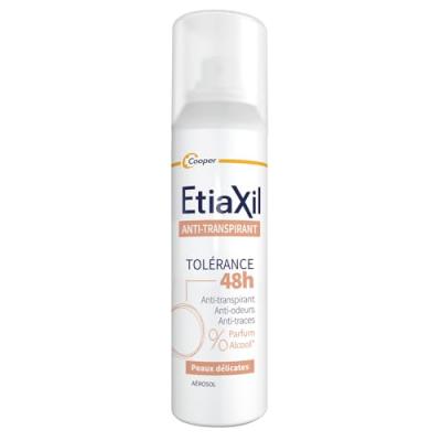 Etiaxil Anti-Transpirant Tol&eacute;rance 48h Peaux D&eacute;licates A&eacute;rosol 150ml