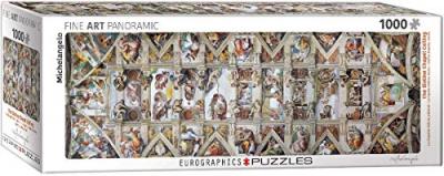 The Sistine Chapel Ceiling by Michelangelo Puzzle (1000 Piece)