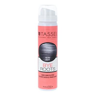 Eurostil Bye Roots Grey Hair Spray Couvre-cheveux Noir Noir 1ml
