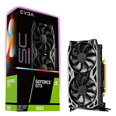 Evga Gtx 1660 Sc Ultra 6gb Gddr5 Graphic Card Argent&eacute;
