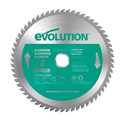 Evolution Lame en carbure de tungst&egrave;ne pour l'aluminium D.210 mm