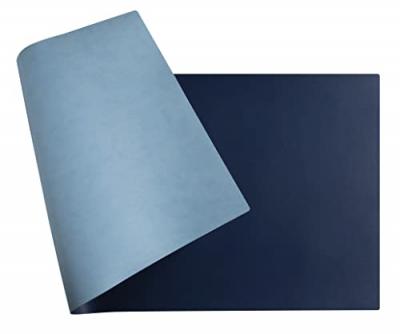 Sous-mains souple Exacompta 35 x 60cm - Bleu marine / Ciel