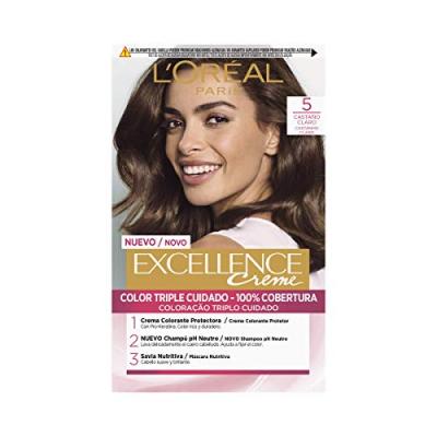 Excellence Teinture cr&egrave;me #5-brun clair 