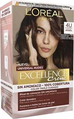 L'Or&eacute;al Paris Teinture pour cheveux nude sans ammoniaque 4 Ch&acirc;taigne