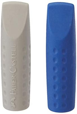 Faber-Castell 187001 Gomme capuchon GRIP 2001- Couleur al&eacute;atoire