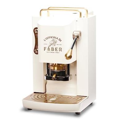 Faber Pro Deluxe Macchina da Caff&egrave; Cialde 44mm Turquoise Ottone